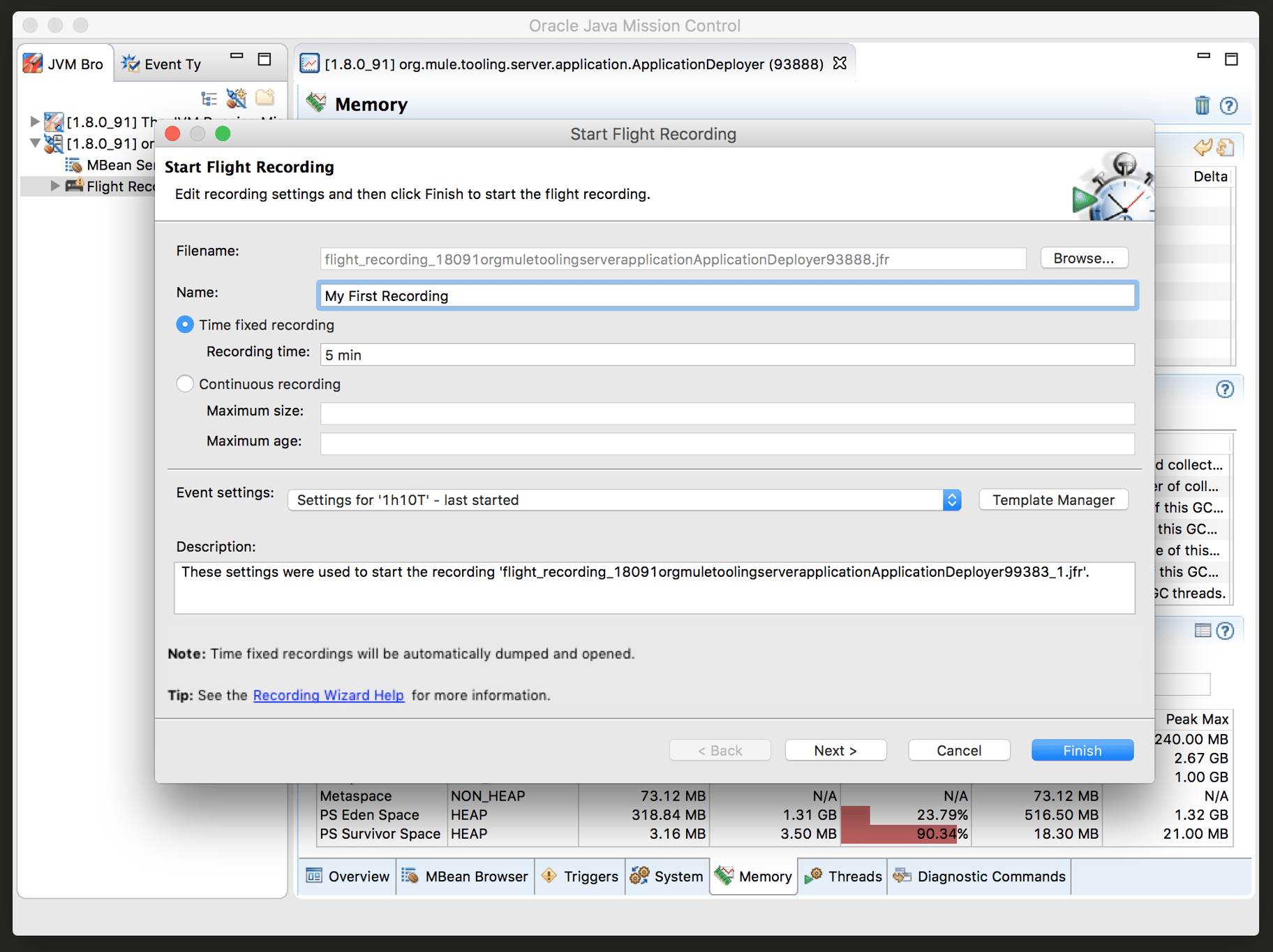 Oracle java mission control как пользоваться